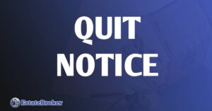 quit notice